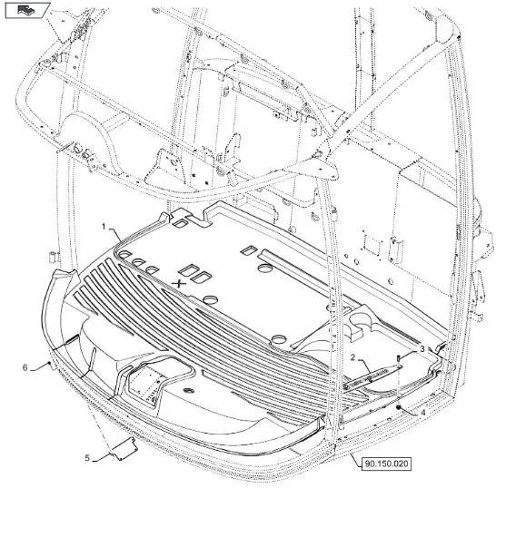 47617787 - Накладка порога